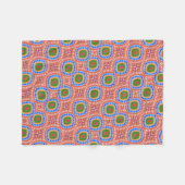 Tribal Circles Fleecedecke (Vorderseite (Horizontal))