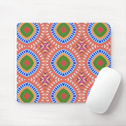 Tribal Circles Mousepad (Mit Mouse)