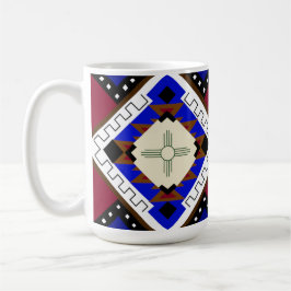 Tribal Coffee Tasse, Glück, Indianerzie Kaffeetasse