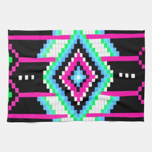 Tribal Collection Rosa Küchentuch (Horizontal)