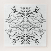 Tribal Creative Art Pattern Game Puzzle (Horizontal)