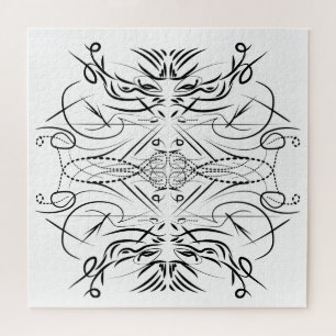 Tribal Creative Art Pattern Game Puzzle