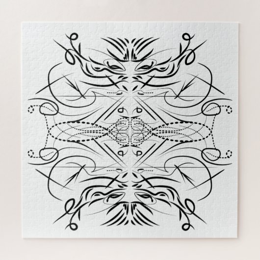 Tribal Creative Art Pattern Game Puzzle (Horizontal)