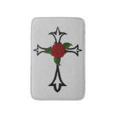 Tribal Cross Bath Mat Badematte (Vorderseite Vertikal)