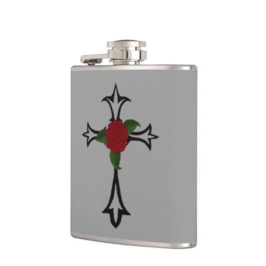 Tribal Cross Flask Flachmann (Links)
