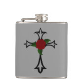Tribal Cross Flask Flachmann (Vorderseite)