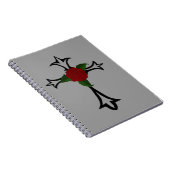 Tribal Cross Spiral Notebook Notizblock (Rechte Seite)