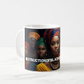 TRIBAL CUP KAFFEETASSE (Vorderseite Links)