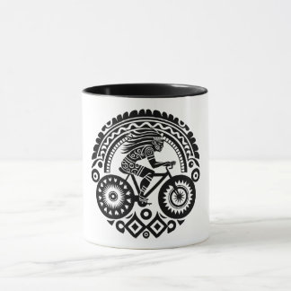 Tribal Cyclist Tasse