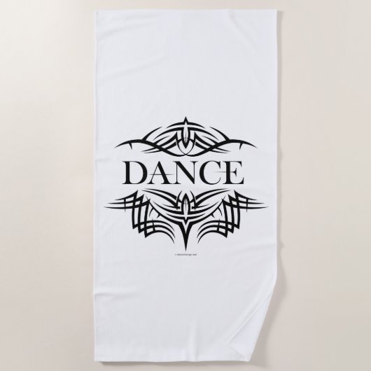 Tribal Dance Beach Handtuch (Vorderseite)
