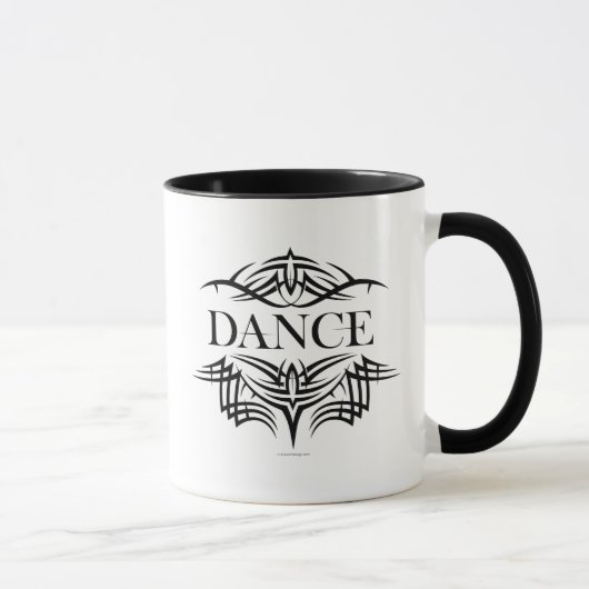 Tribal Dance (schlichte Tasse) Tasse (Rechts)