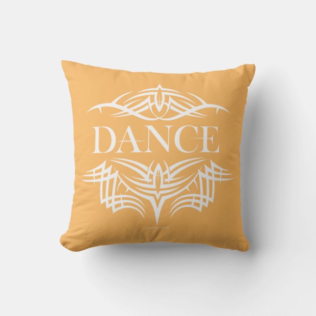 Tribal Dance Throw Kissen (Vorderseite)