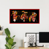 Tribal Dancer Poster (Heimbüro)