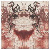 Tribal Decke Damask Gothic Art Stoff (Nahaufnahme)