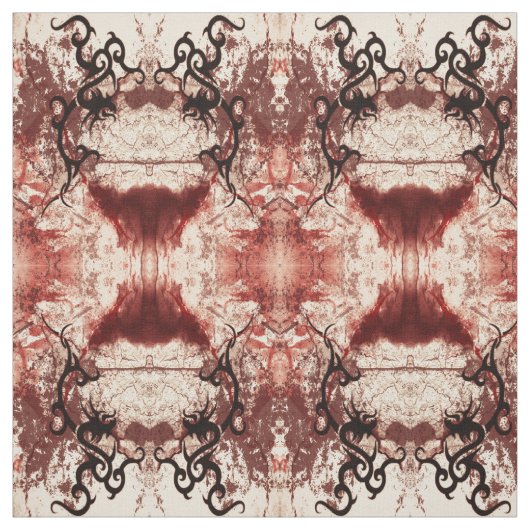 Tribal Decke Damask Gothic Art Stoff (Muster)
