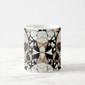 Tribal Decorative Ornament | Mayan Skull Art Kaffeetasse (Mittel)
