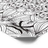Tribal Design 2 Poster (Ecke)