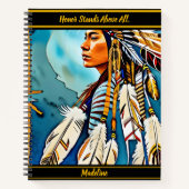 Tribal Design Diary: Eigene Muster Notizblock (Vorderseite)