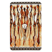 Tribal Design Magnet (Vertikal)