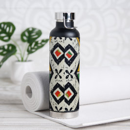 Tribal Diamond Print Trinkflasche