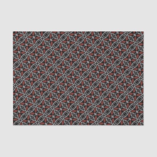 Tribal Diamond Seidenpapier (Vorderseite)