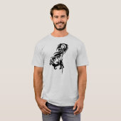Tribal Dragon Long Sleeve Raglan T Shirts (Vorne ganz)