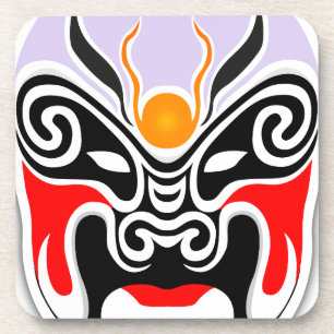Tribal Dragon Mask Untersetzer