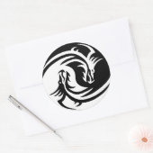 Tribal Dragon Yin Yang Sticker (Umschlag)