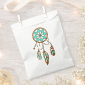 Tribal Dream Catcher Native American Boho Wedding Geschenktütchen (Ausgeschnitten)