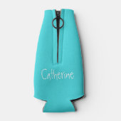 Tribal Dream Catcher Türkis Flasche Cooler Flaschenkühler (Rückseite)