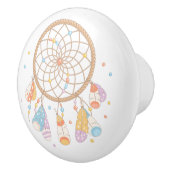 Tribal Dreamcatcher Boho Baby Kinderzimmer Keramikknauf (Rechts)