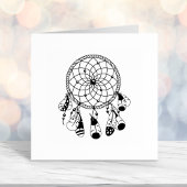 Tribal Dreamcatcher Boho Permastempel