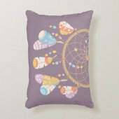 Tribal Dreamcatcher Neuer Baby Name Birth Keepake Dekokissen (Vorderseite(Vertikal))