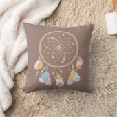 Tribal Dreamcatcher New Baby Birth Stats Keepake Kissen (Decke)
