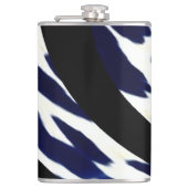 Tribal Dreds Vinyl Wrapped Flask Flachmann (Vorderseite)