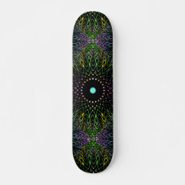Tribal-Dreieck-Papier Skateboard