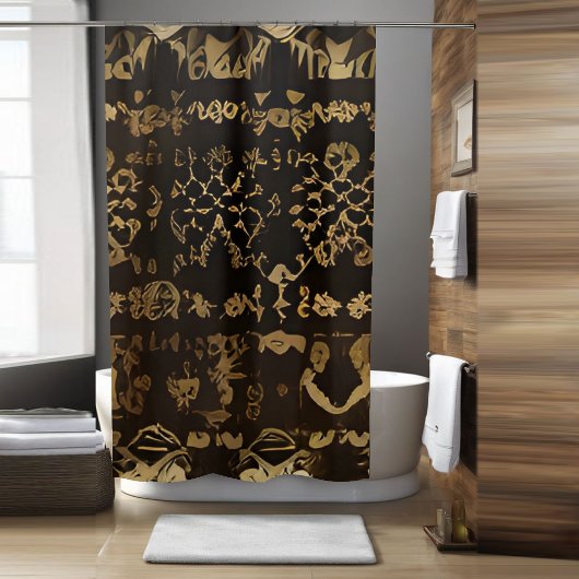 Tribal-Duschvorhang Art 2 Duschvorhang