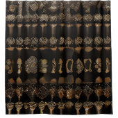 Tribal-Duschvorhang Art 3 Duschvorhang (Vorderseite)