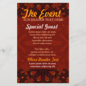 Tribal Earth Event Flyer (Hinten)