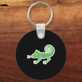 Tribal-Eidechse Schlüsselanhänger (Vorderseite)