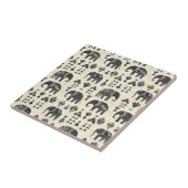 Tribal Elephant Boho Pattern (1) Fliese (Seite)