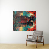 Tribal Essence Art Wandteppich (Beispiel (Horizontal))