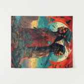 Tribal Essence Art Wandteppich (Vorderseite (Horizontal))