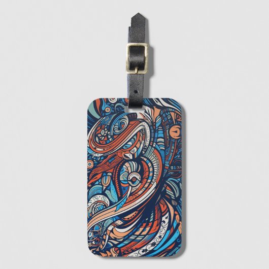 Tribal Essence Gepäckanhänger (Vorderseite Vertikal)
