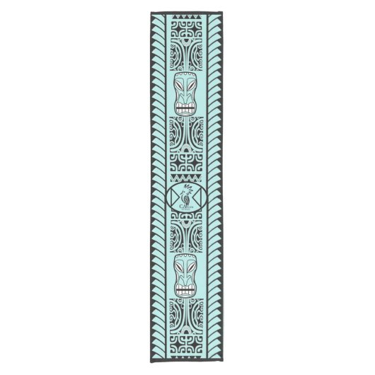 Tribal Ethni Kurzer Tischläufer (Vorderseite)