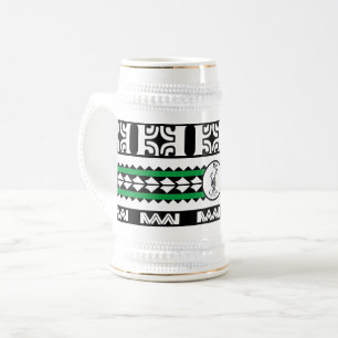Tribal Ethnic Bierkrug/Grüne Band Bierglas