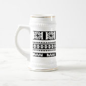 Tribal Ethnic/Grauband Bierglas (Links)