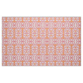 Tribal Ethnic Orange Pink Geometric Muster Stoff (Fat Quarter (45,7 x 55,9 cm))