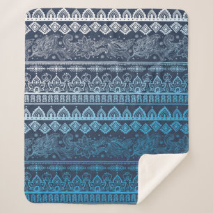 Tribal ethnic seamless  sherpadecke