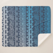Tribal ethnic seamless sherpadecke (Vorderseite (Horizontal))